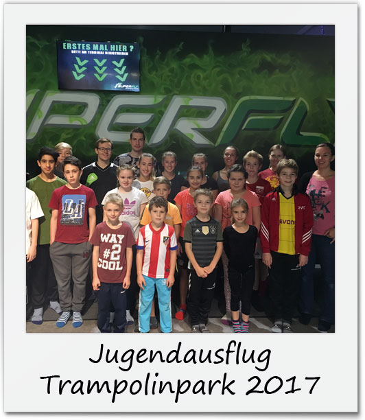 Jugendausflug Trampolinpark 2017